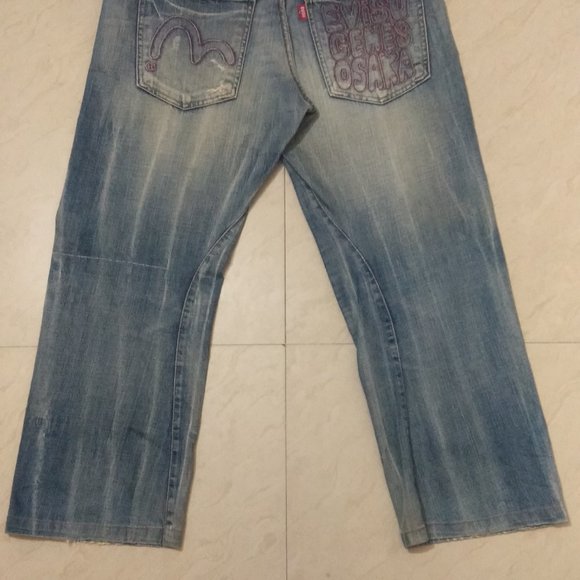 Original vintage evisu genens jeans - Picture 8 of 14